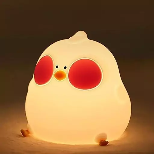 چراغ خواب سیلیکونی جوجه نشسته