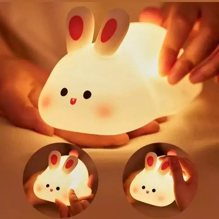 چراغ خواب طرح خرگوش خوابیده