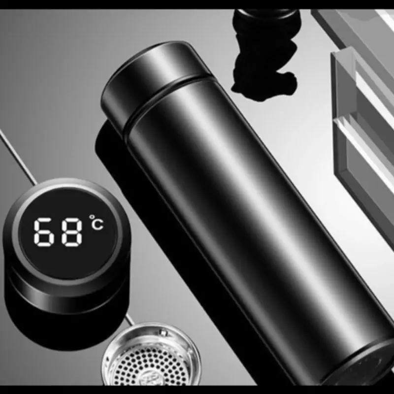 تراول ماگ(فلاسک)هوشمند دماسنج دار