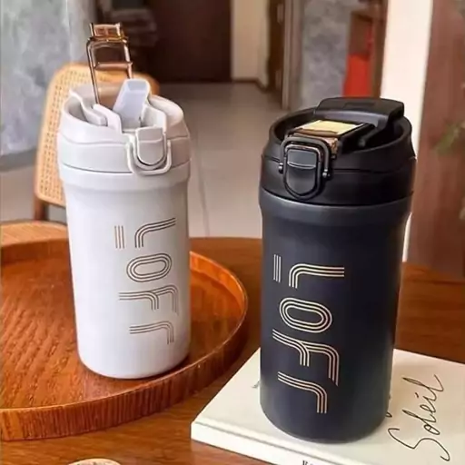 تراول ماگ لوفر سفید و مشکی