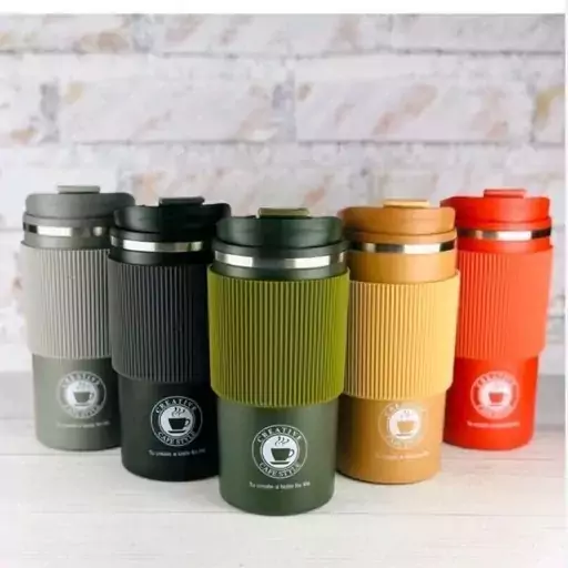 تراول ماگ دورسیلیکونی درجه 1 رنگ بندی