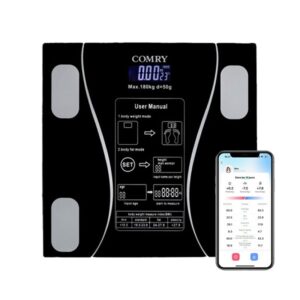 ترازوی هوشمند دیجیتالی بلوتوثی کمری با گارانتی 1 ساله قابل اتصال به تلفن ترازو بلوتوثی ترازوی بلوتوثی