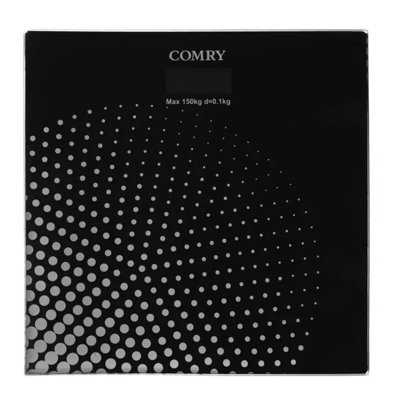 ترازو وزن کشی دیجیتال کمری با گارانتی تا 180 کیلوگرم دماسنج دار دقت 50 گرم طرح نقطه ای