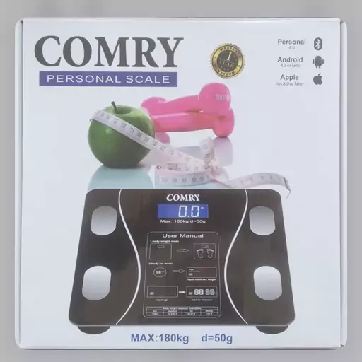 ترازوی هوشمند دیجیتالی بلوتوثی کمری با گارانتی 1 ساله قابل اتصال به تلفن ترازو بلوتوثی جعبه ترازوی هوشمند دیجیتالی بلوتوثی کمری با گارانتی 1 ساله قابل اتصال به تلفن ترازو بلوتوثی