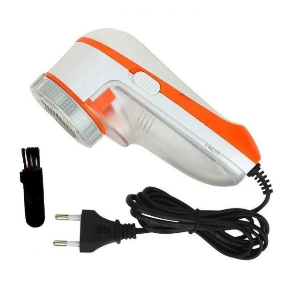 پرزگیر برقی لباس نوا اورجینال وارداتی سفید نارنجی