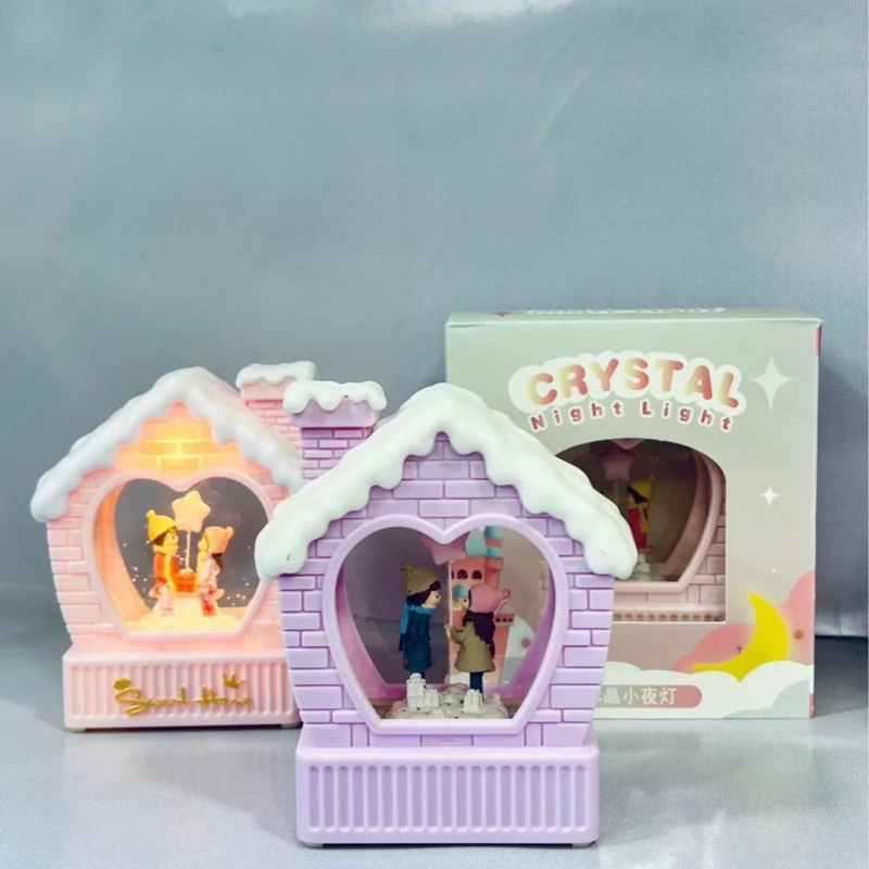 چراغ خواب موزیکال فانوس چراغدار آبی