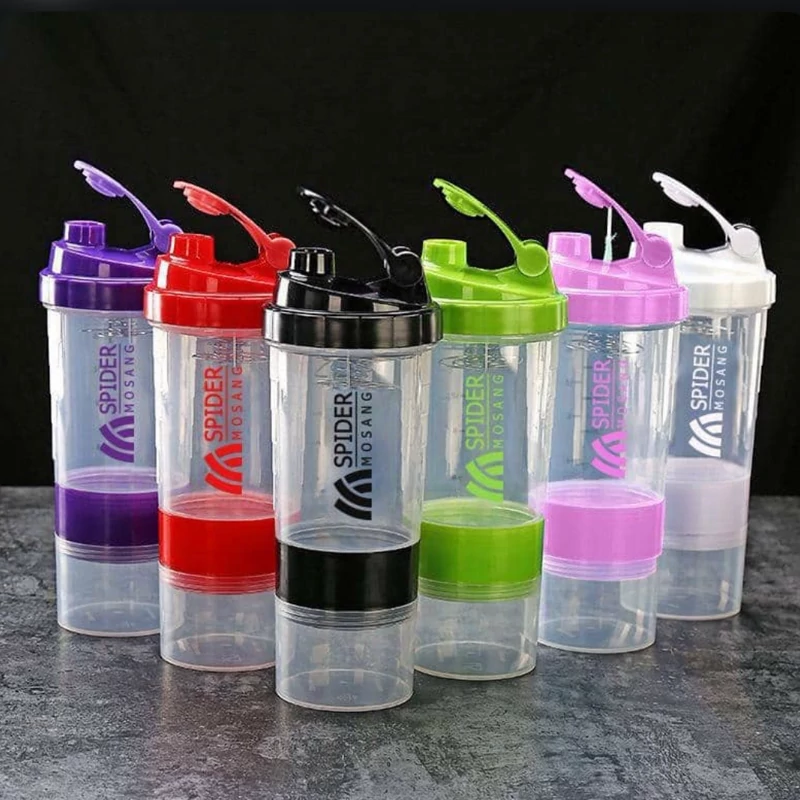 شیکر قمقمه اسپایدر مدل سه تکه