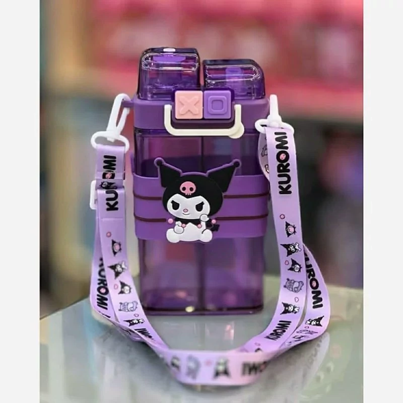 قمقمه دومخزنه کرومی بنفش