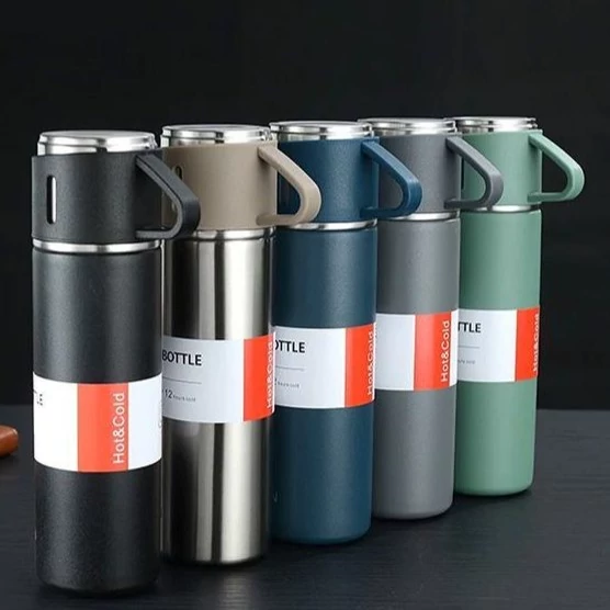 تراول ماگ سه فنجان همراه با جعبه کادویی رنگ بندی