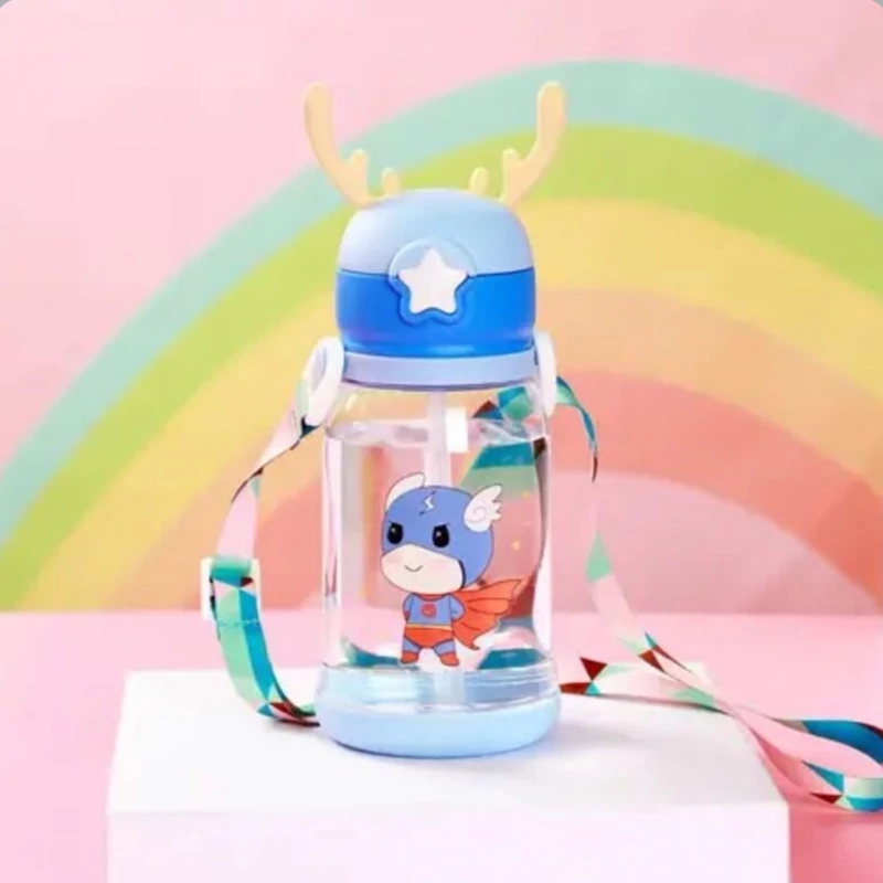 قمقمه کودک مدل شاخ گوزنی قمقمه کودک مدل شاخ گوزنی آبی