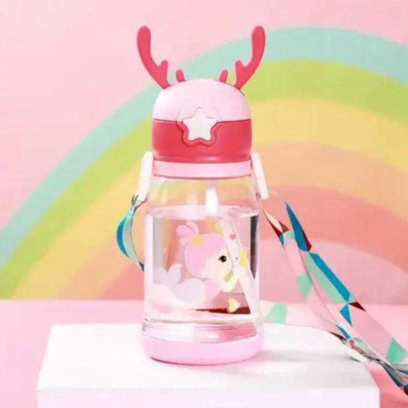 قمقمه کودک مدل شاخ گوزنی قمقمه کودک مدل شاخ گوزنی صورتی