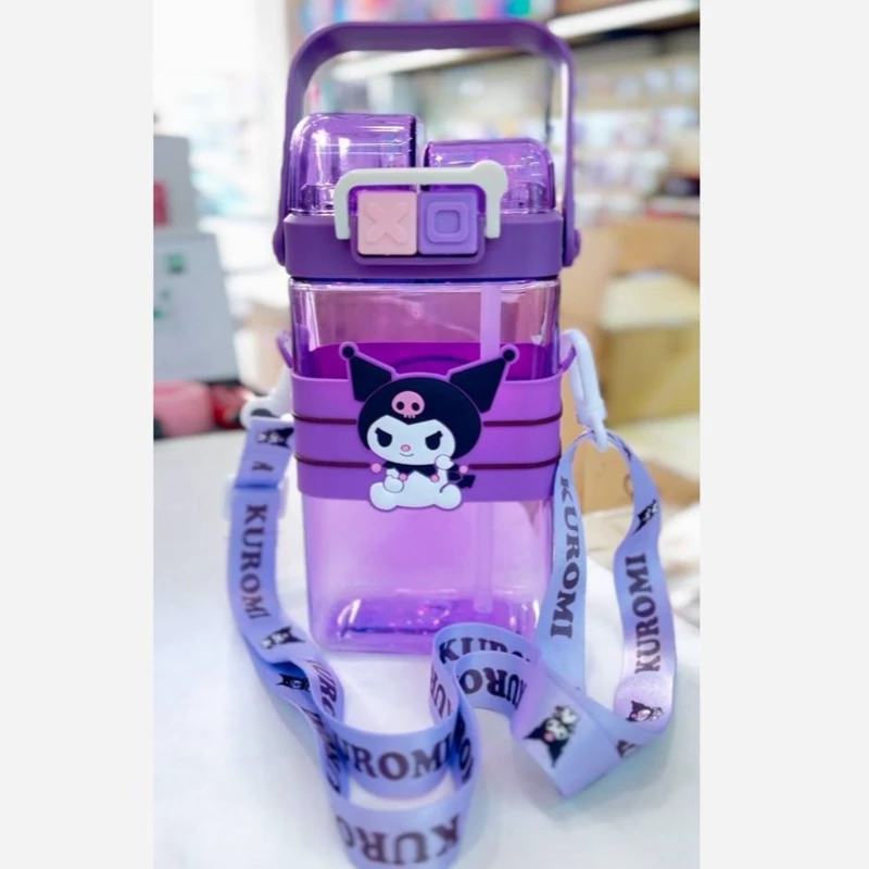 قمقمه کرومی دو حالته رنگ بنفش