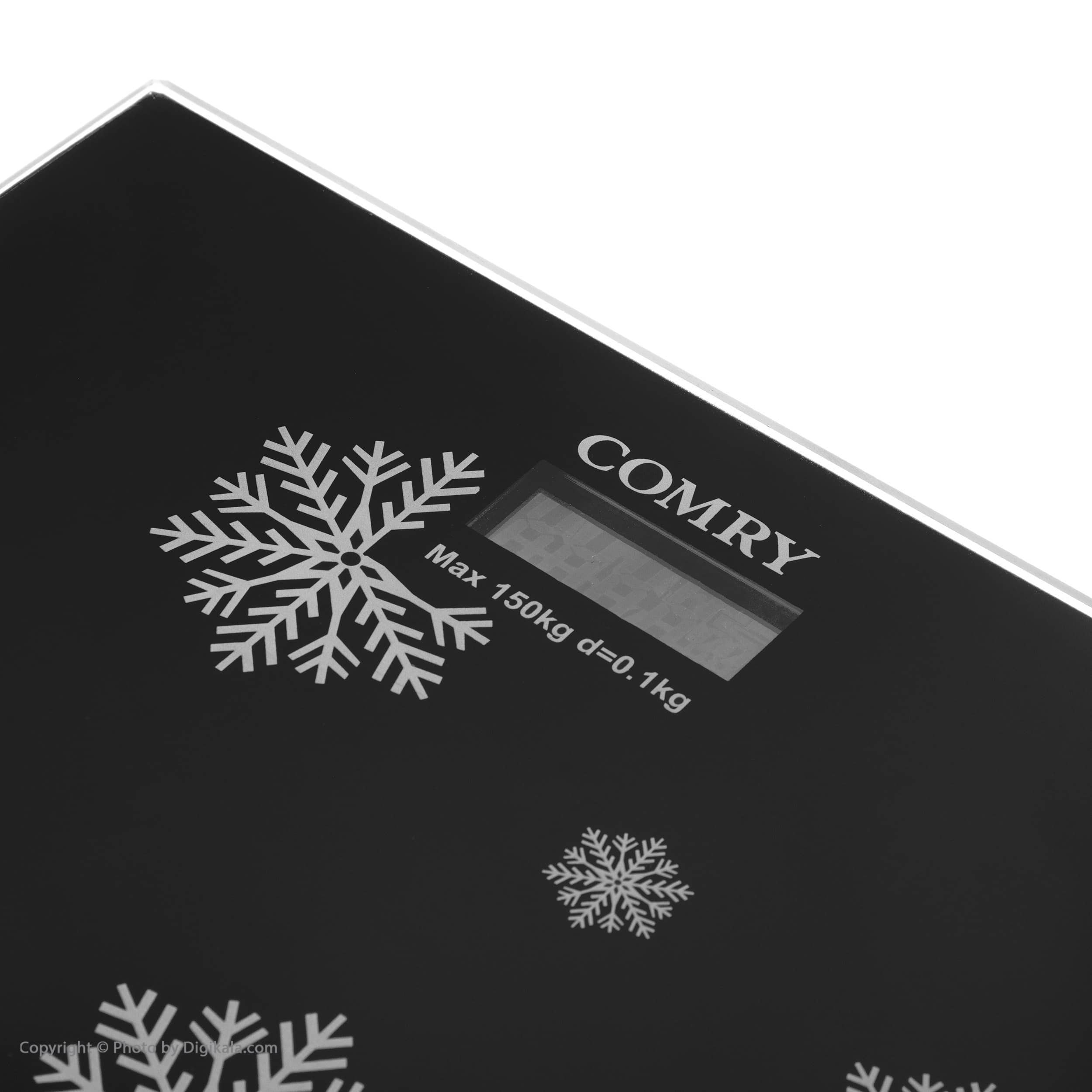 ترازوی وزن کشی دیجیتال کمری (COMRY) طرح برف ترازو وزنی دیجیتال