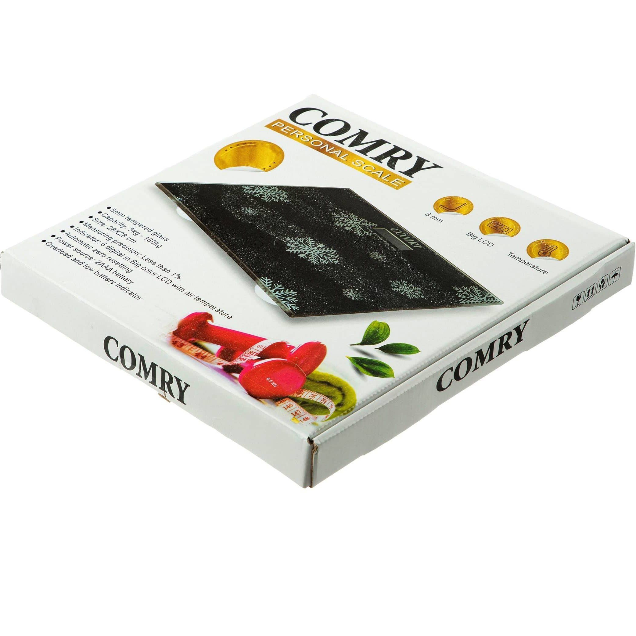 ترازوی وزن کشی دیجیتال کمری (COMRY) طرح برف ترازوی وزن کشی دیجیتال کمری (COMRY) طرح برف - Image 6