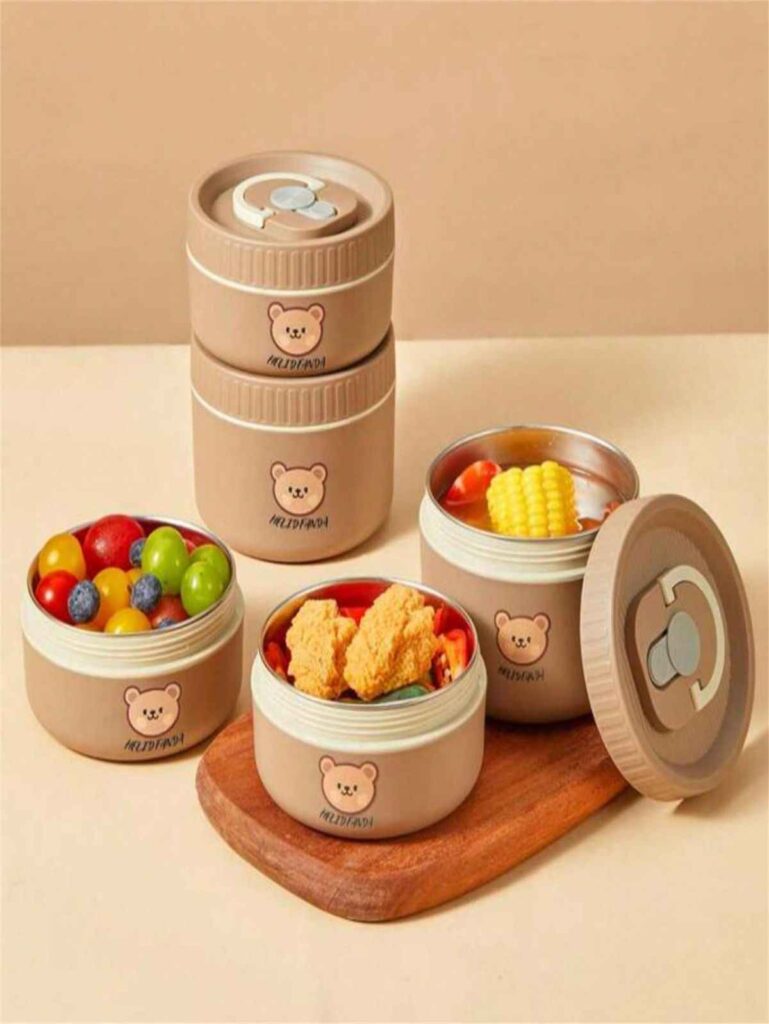 8 مدل ظرف غذا کاربردی که غذا را همیشه گرم نگه میدارند ظرف غذای طرح های کارتونی
