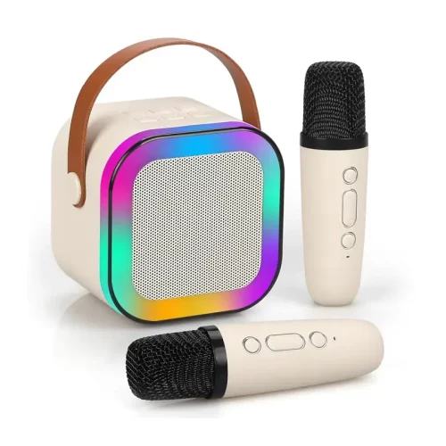 اسپیکر بلوتوثی همراه دو عدد میکروفون